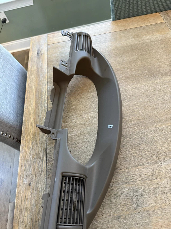 2001-2006 Chrysler Sebring Convertible Front Dash Speedomete Bezel W/ Clock OEM - Image 3 of 4