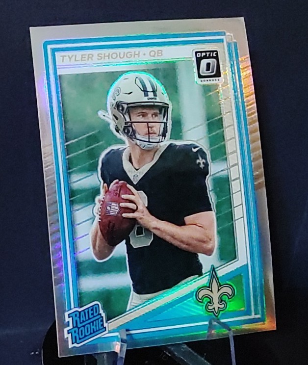 2025 Donruss Optic Tyler Shough Rated Rookie Rainbow Foil#223