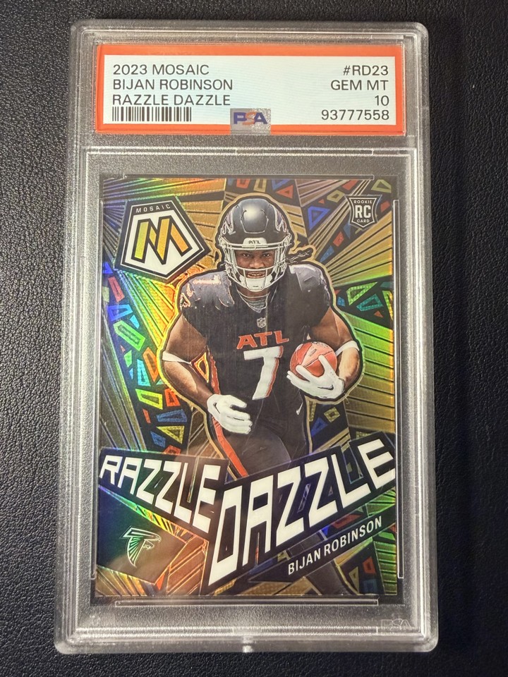 Bijan Robinson Panini Mosaic Razzle Dazzle #RD23 Base
