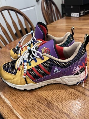adidas Equipment Men s Low Top Lace-Up Athletic Sneakers Multicolor Colorblock