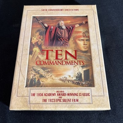 The Ten Commandments (Three-Disc 50th Anniversary Collection) DVDs