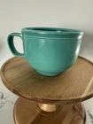 VTG Homer Laughlin Fiestaware Turquoise Jumbo Cup Mug Soup Latte 18oz VGUC