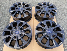 16" Ford Transit Custom Tourneo Genuine Metallic Black Alloy Wheels Rims JK21-GA