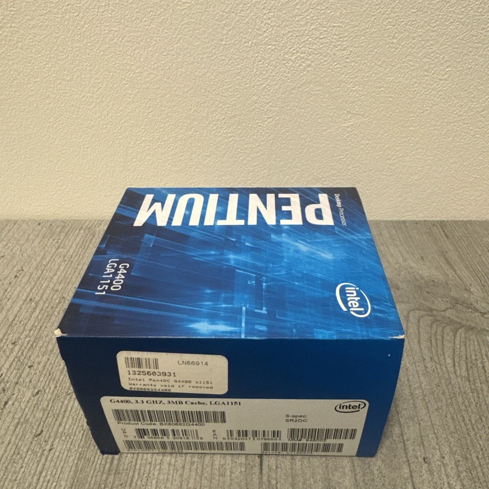 Boxed with Fan - Intel Pentium G4400 3.30ghz LGA1151 Skylake CPU Processor - Image 4 of 4