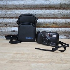 Pentax IQZoom EZY 35mm Point  Shoot Film Camera 38-70mm Zoom Lens - TESTED WORK