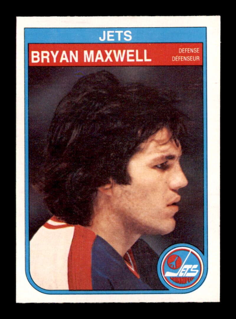 1982 O-Pee-Chee #387 Bryan Maxwell   NM/NM+ X3461369