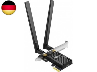 TP-Link Archer TX55E AX3000 Wi-Fi 6 Bluetooth 5.2 PCIe-Adapter, max 2402 Mbit/s
