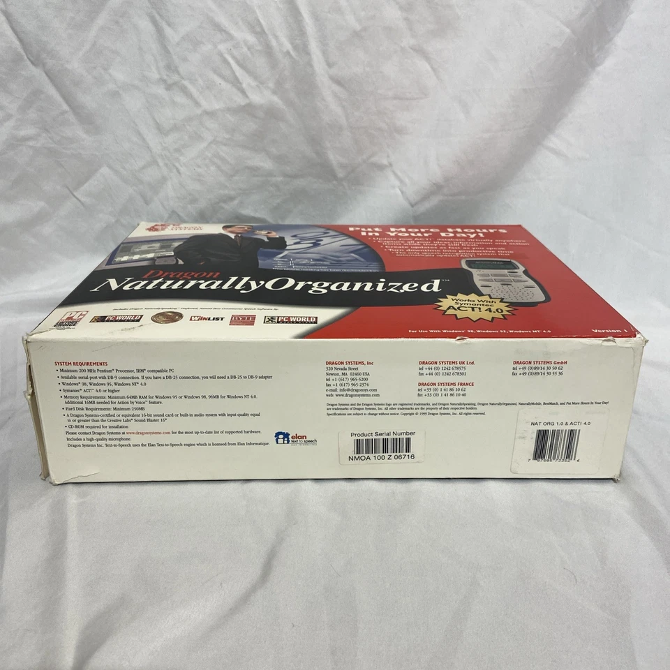 Dragon Naturally Organized Naturally Mobile Recorder Organizer No Headphones - Image 2 of 4