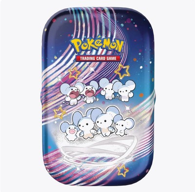 Brand New Rare Sealed Paldean Fates Mini Tin Maushold - SV