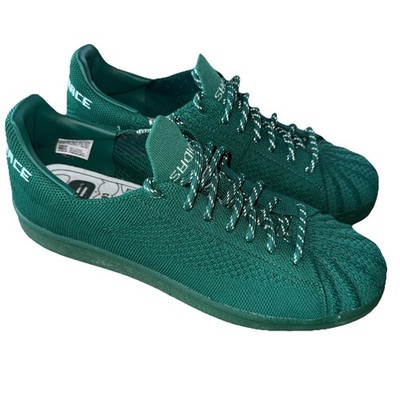 Adidas Pharrell x Superstar Human Race Primeknit Dark Green Men's