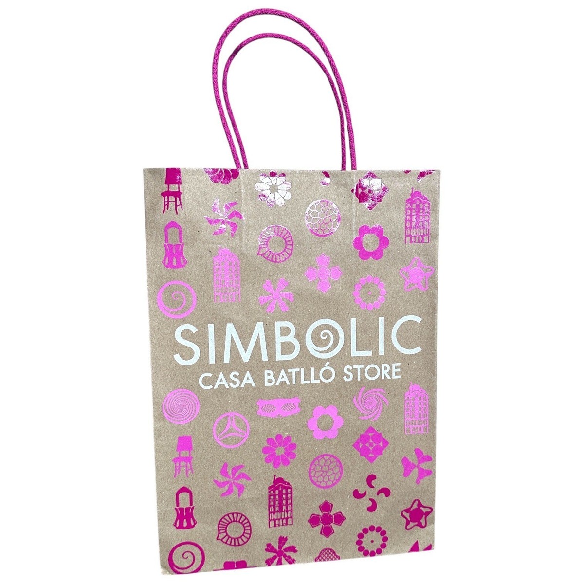 Simbolic Casa Batlló Store Paper Gift Bag from Antoni Gaudí Museum