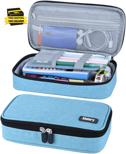 Big Capacity Pencil Case Large Pencil Bag Pouch Pen Case Pencil Marker Holder St
