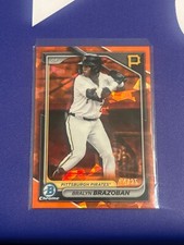 2024 Bowman Draft Sapphire Bralyn Brazoban Orange /25  BDC-124