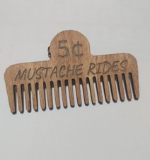 wooden beard comb