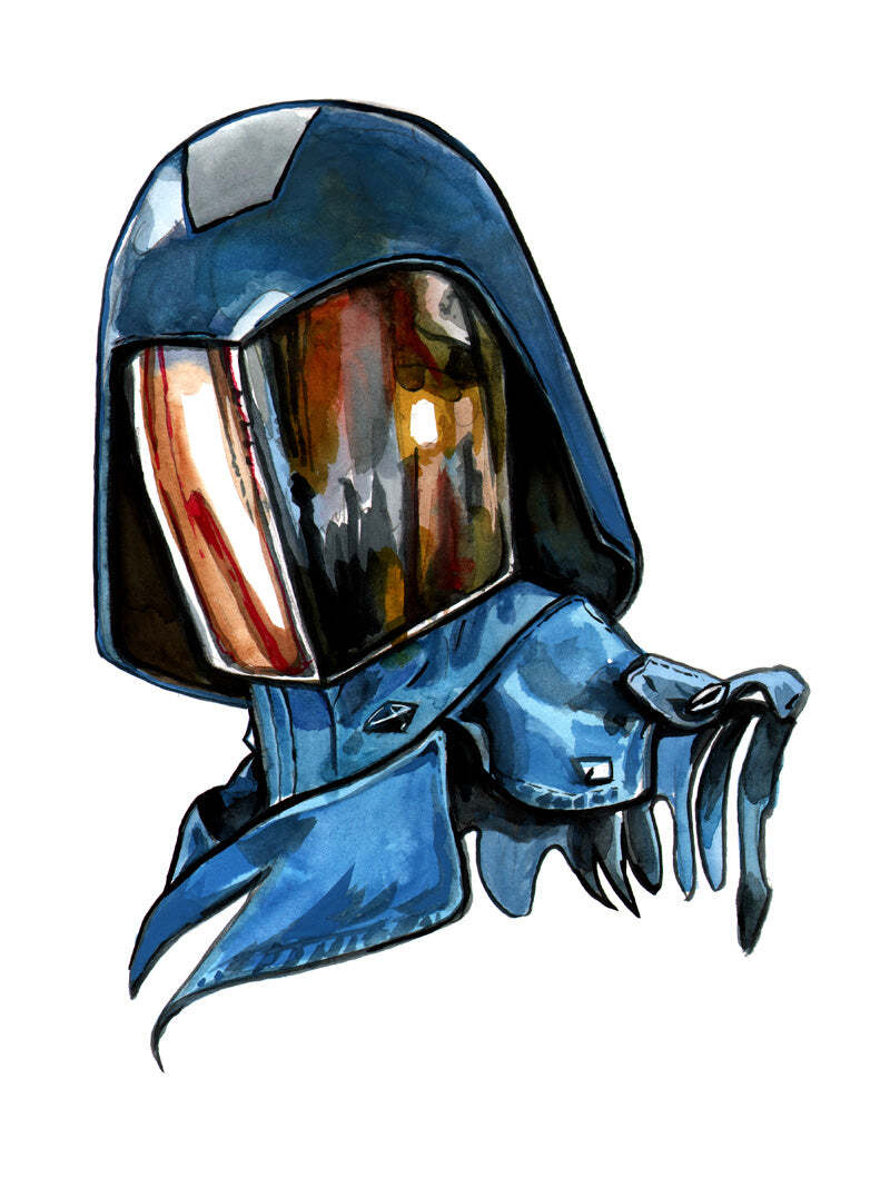 G.I. Joe Cobra Commander by Tim Doyle Ltd Edition Poster Print