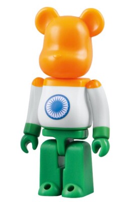Medicom Bearbrick Series 18 Flag S18 India 100% be@rbrick World 