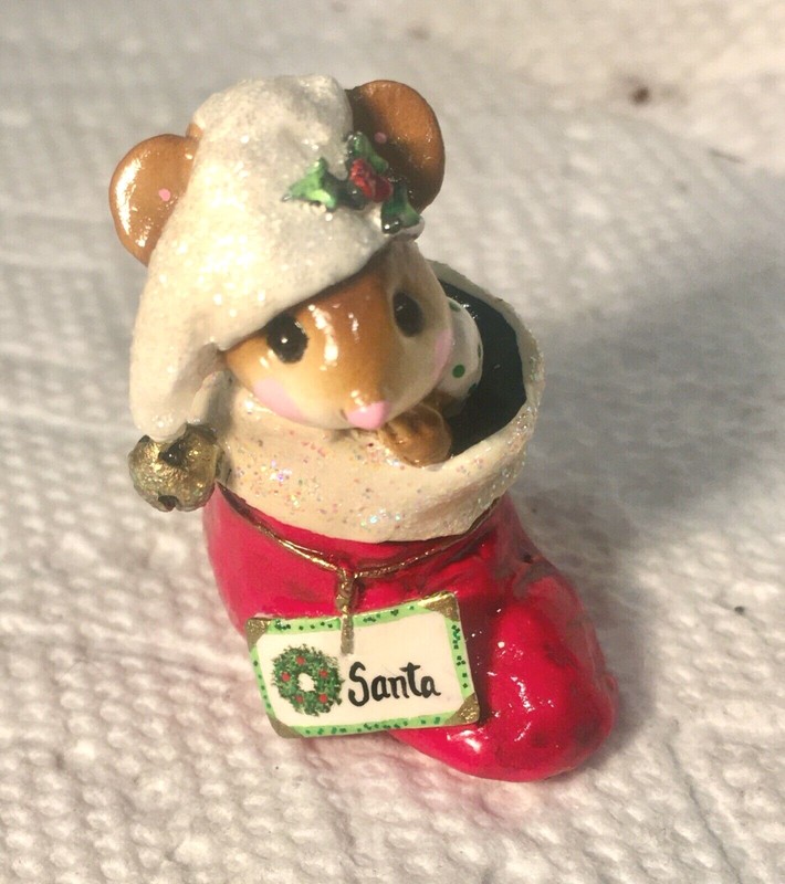 WEE FOREST FOLK  ME IN MY NIGHTCAP NEW MINT WITH BOX