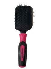 Snap On Tools HEAVY DUTY HAIR BRUSH hard handle inspired PINK / BLACK NEW!!!!!!!