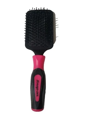 Snap On Tools HEAVY DUTY HAIR BRUSH hard handle inspired PINK / BLACK NEW!!!!!!!