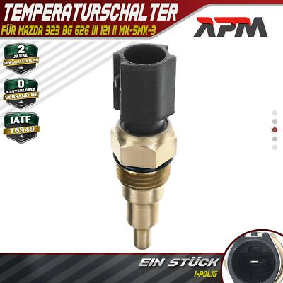 Temperaturschalter Kühlerlüfter für Mazda 323 BG 626 III GD 121 II MX-5 NA MX-3
