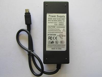Chargeur Flypower 5V 2000mA - Prise UK - Modèle SPP34-12.0/5.0-2000 - Occasion Testé