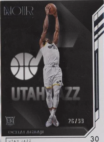 2022-23 Panini Noir - Ochai Agbaji #158