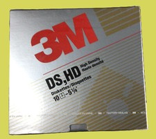 3M DS,HD Disketten, 10 Stück 5 1/4, Neu/OVP ...