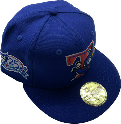 Toronto Blue Jays New Era 59fifty Retro T Bird Fitted Custom Royal Hat w/ Patch
