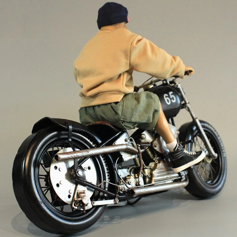 1/6 Scale Metal Diecast Simulation Motorcycle Model for HT 12'' Action Figure To - Image 4 of 4