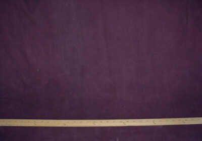 19.50  Sq. Ft. Edelman RS19 Royal Suede Chianti Purple Leather Upholstery