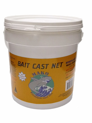Mako Cast Net - 3/8'' Sq. Bait Mesh **Free Speedy Shipping from Florida**