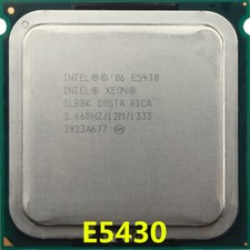 Intel Xeon E5430 CPU Quad-Core 2.66GBz 12MB 1333Mhz SLBBK LGA771 Processor