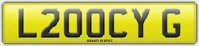 L200 CYG LUCY G CHERISHED REGISTRATION NUMBER PLATE CAR REG ASSIGNED FREE NO FEE