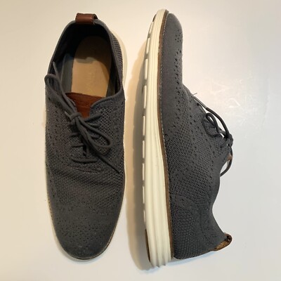 Cole Haan Original Grand C27961 Gray Knit Wingtip Oxfords, Men’s Sz 12 Cole Haan Original Grand Men main image 4