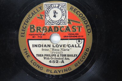 Thea Philips & Tom Bailey - BROADCAST 452 - Indian Love Call & Rose Marie