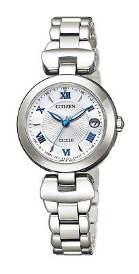 Citizen Exceed Eco-Drive ES9420-58A Solor Radio Damenuhr 2019 Neu In Der Box