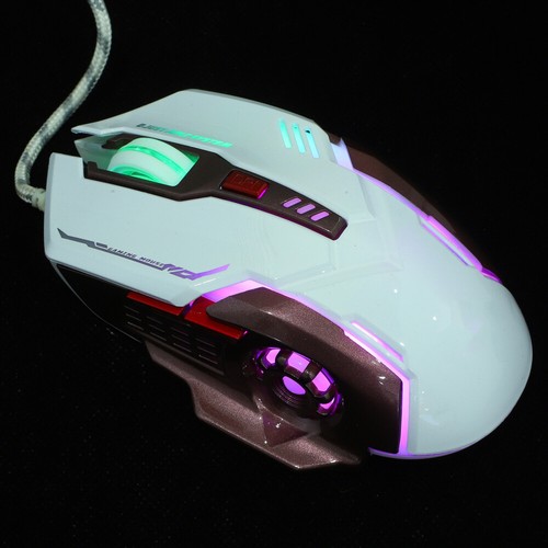 Glühende E-Sport- Kabelgebundene Gaming- Kabelmaus Für Gamer - Bild 2 von 12