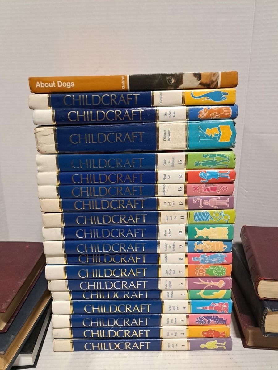 CHILDCRAFT 英語絵本　アンティーク　全巻セット Childcraft Books Set 1-15 + Dictionary And 3 Supplements. | eBay
