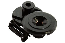 Round Bass Guitar String Retainer Tree - 2pk - Black