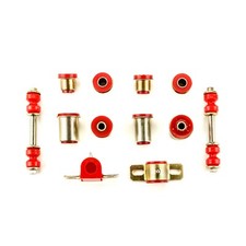 Red Poly Front Suspension Bushing Set Fits 19...