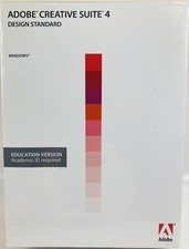 Adobe Creative Suite 4 Design Standard- Mac OS w/code