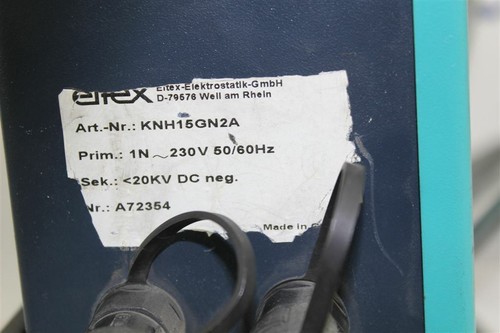 Eltex KNH15GN2A Hochspannungsgenerator Knh 15 - Photo 5 sur 7