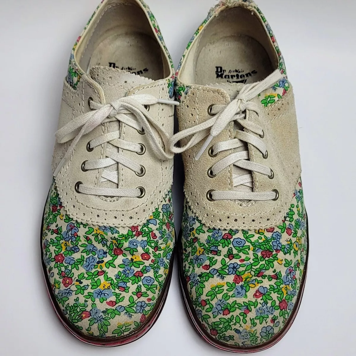 Dr martens hotsell saddle shoes