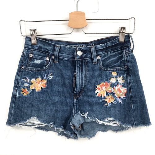American Eagle AEO Mom shorts Cutoff 