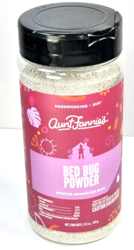 Aunt Fannie's BED BUG POWDER Effective Against Bed Bugs! - 11.5 Ounce - Picture 1 of 1