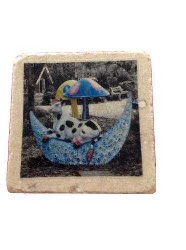 Decorative TILE Wooden Decor New Orleans City Park Story land Handmade 24”L X 5 - Picture 8 of 10