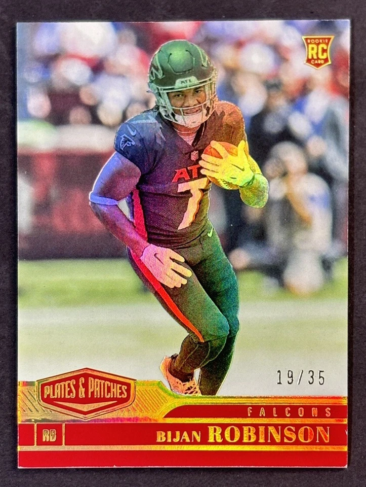 2023 Panini Plates & Patches Bijan Robinson #162