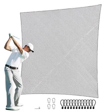 Uimoso 10x10ft Golf Practice Net Indoor Hitting Net for Baseball Hockey Soccer