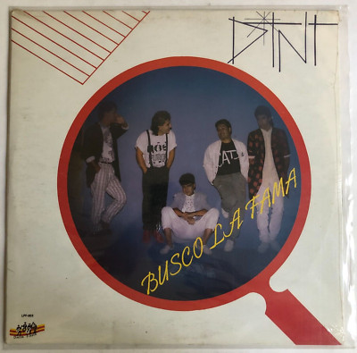 D'TNT - BUSCO LA FAMA - 1987 RARE MEXICAN LP, STILL SEALED, LATIN ROCK