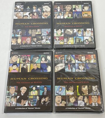 Human Crossing - Complete Series Vol 1-4 Disc Set DVD *NEW, SEALED* 2005 Anime